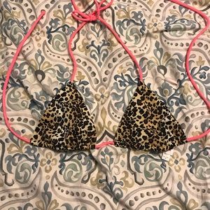 Victoria’s Secret Leopard Bikini Top